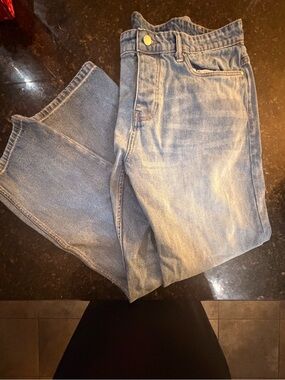 Men's Light Blue Denim Jeans - Classic Straight Fit